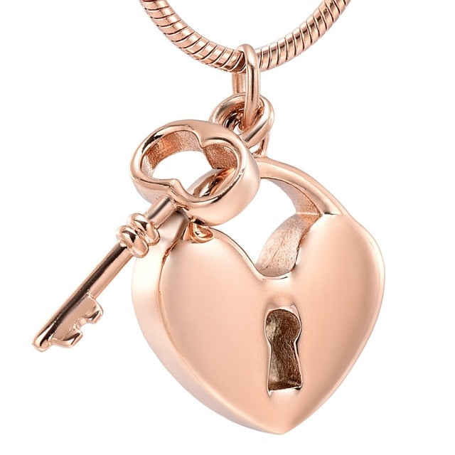 Gold/Silver Highly Polished Heart - Cremation Urn Necklace – Cherished  Emblems