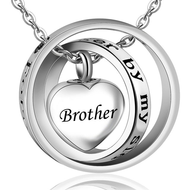 Brother Memorial, Always on My Mind, Forever in My Heart, My Beloved Brother  Necklace, Loss of Brother, Brother Death, Loved Brother - Etsy